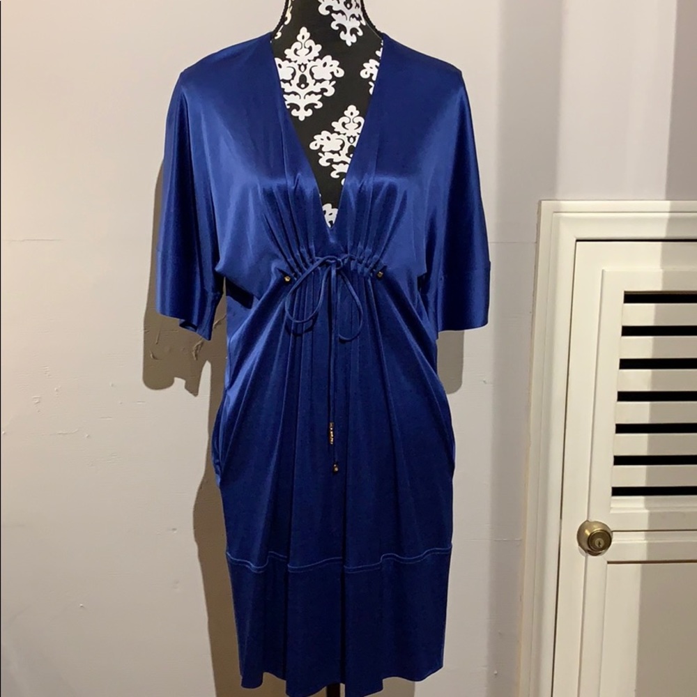 Roberto Cavalli Cobalt Blue Dress
